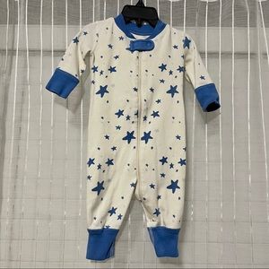 Hanna Andersson Moon and Back Blue Star Sleeper